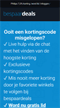 Mobile Screenshot of bespaardeals.nl